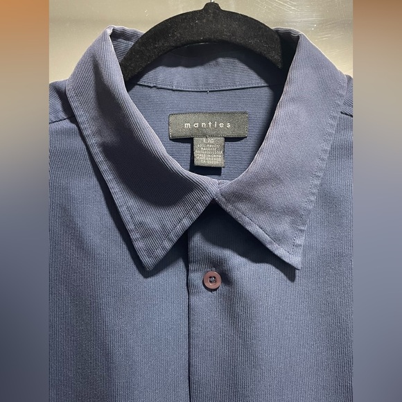 Box short-sleeve shirt in wash blue - Picture 4 of 5